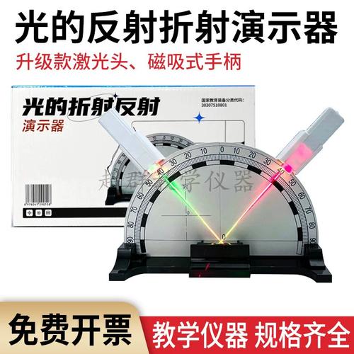 光的反射折射演示器 初中物理光学实验的利器与全反射教学